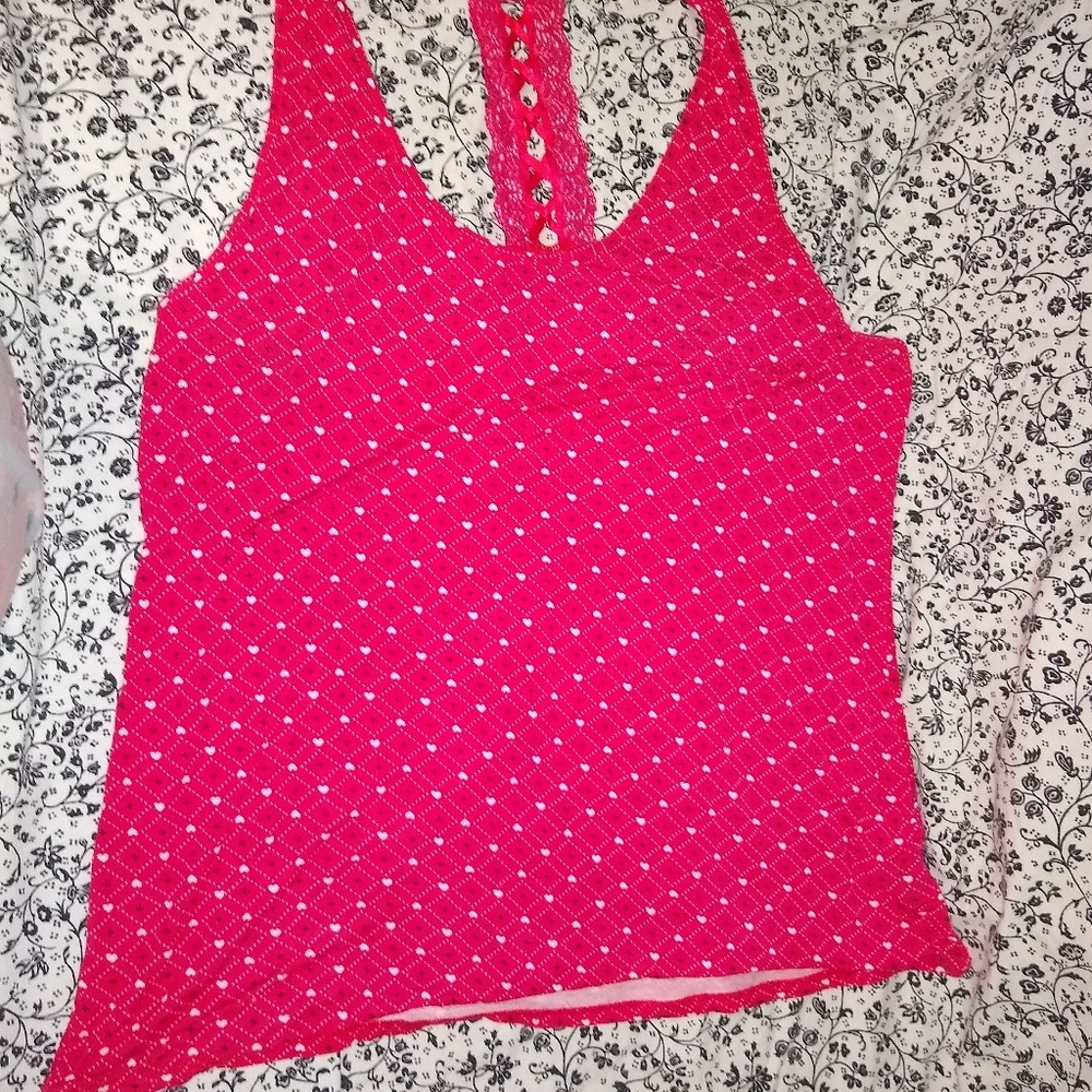 Daisy Fuentes Plus Size Intimates Racer Tank